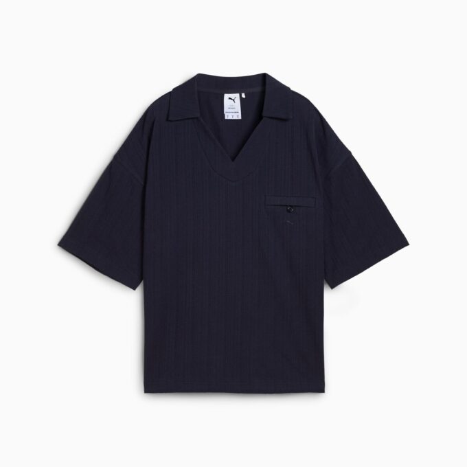 YONA Damska koszulka polo oversize
