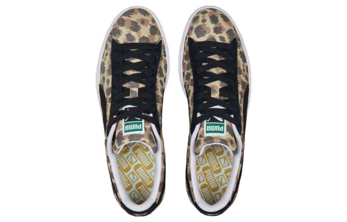 Zamsz „Animal Print – Granola”