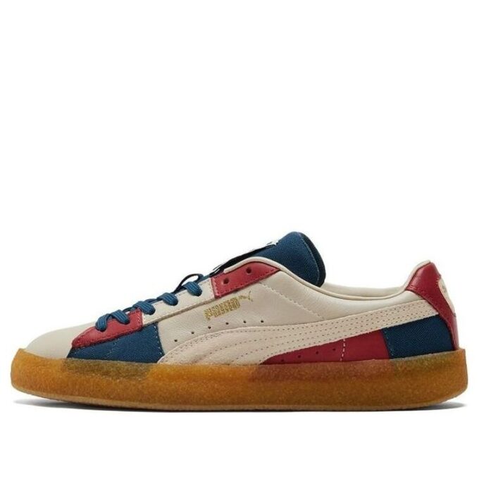 Zamsz „Crepe Patch – Peyote Blue Red”