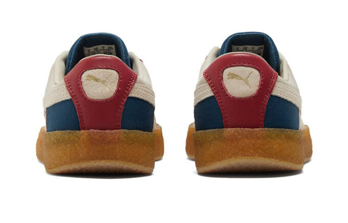 Zamsz „Crepe Patch – Peyote Blue Red”