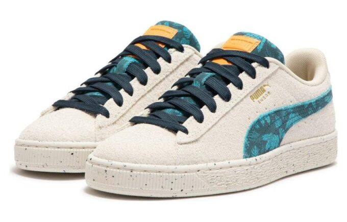 Zamsz Gentle Jungle „Cream Blue”