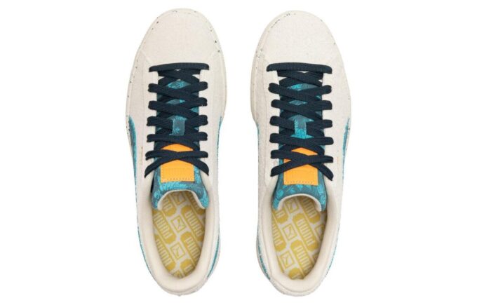 Zamsz Gentle Jungle „Cream Blue”