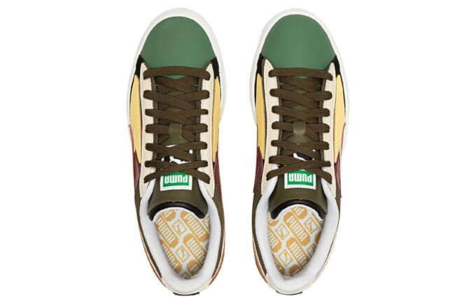 Zamsz „Layers – Deep Olive Warm Chestnut”
