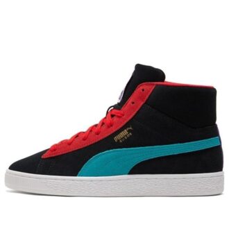 Zamsz Mid 21 „Czarny Viridian Zielony Czerwony”