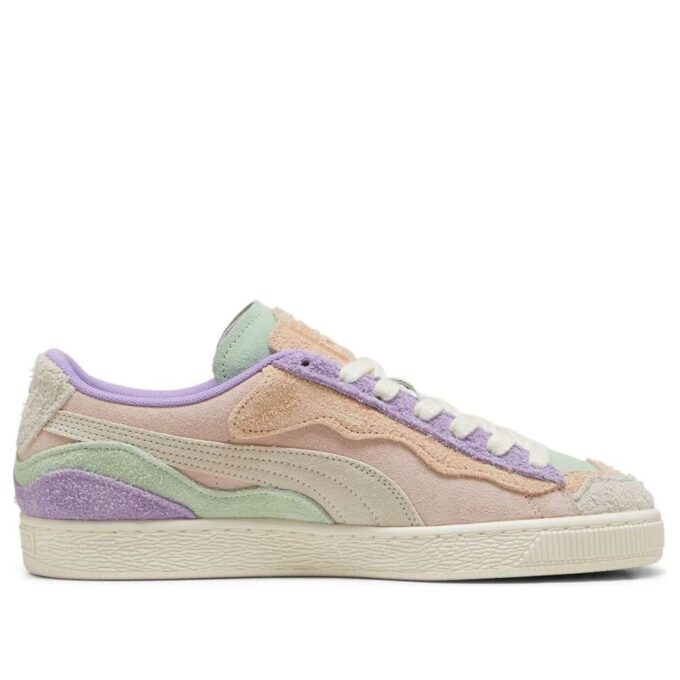 Zamsz „Trippy Fresh Mint Frosted Ivory”