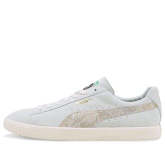 Zamsz Vintage Made in Japan „Kintsugi – biały”