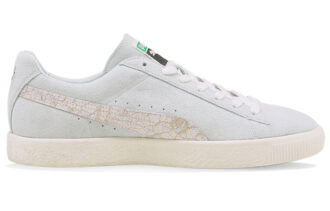 Zamsz Vintage Made in Japan „Kintsugi – biały”
