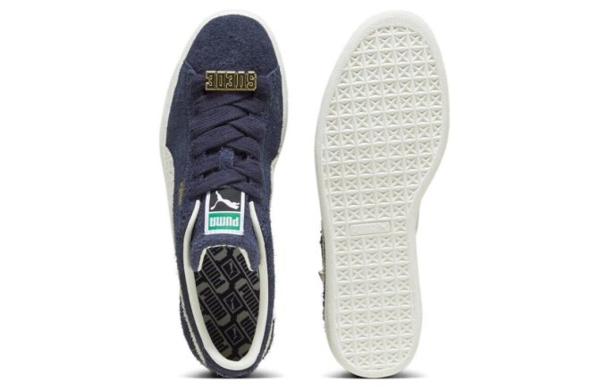 Zamszowa koronka „Navy”