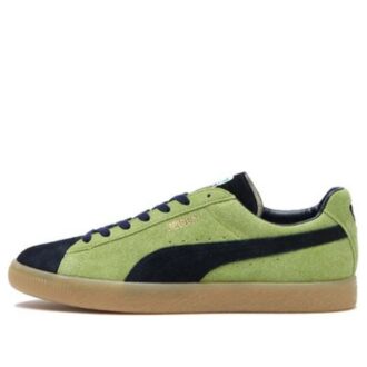 Zamszowe buty do skateboardingu VTG Mij Jasmine Green, czarno-brązowe