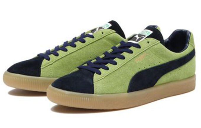 Zamszowe buty do skateboardingu VTG Mij Jasmine Green, czarno-brązowe
