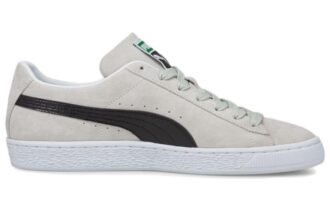 Zamszowe buty do skateboardingu w stylu retro, unisex, szaro-białe