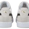Zamszowe buty do skateboardingu w stylu retro, unisex, szaro-białe