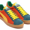 Zamszowe buty na deskorolkę Vtg Mij Low Tops Retro unisex pomarańczowe