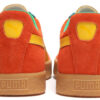 Zamszowe buty na deskorolkę Vtg Mij Low Tops Retro unisex pomarańczowe