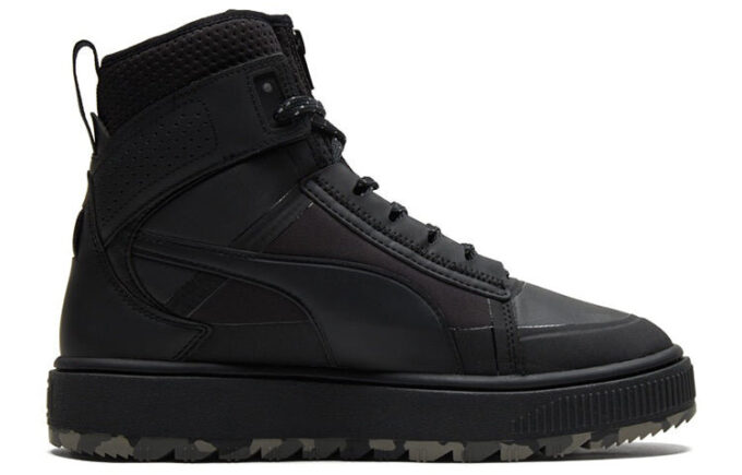 Zamszowe buty średnie AD4PT „Black Dark Shadow”