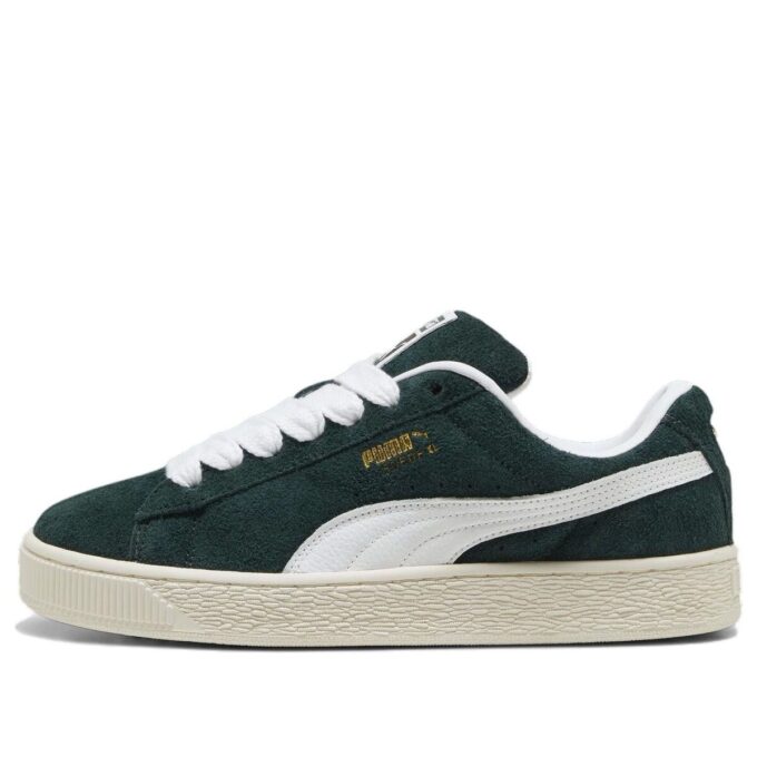Zamszowe buty XL „Włochata Zieleń”