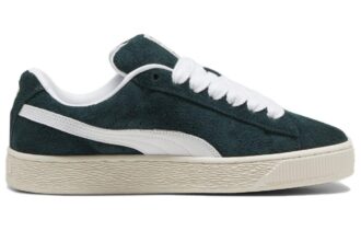 Zamszowe buty XL „Włochata Zieleń”