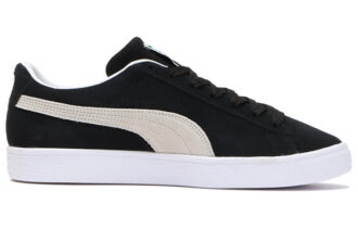Zamszowe, casualowe buty do skateboardingu, unisex, czarno-białe