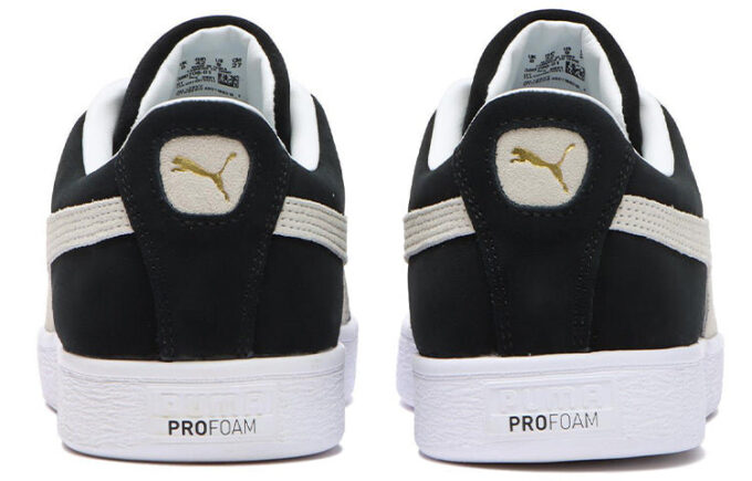 Zamszowe, casualowe buty do skateboardingu, unisex, czarno-białe