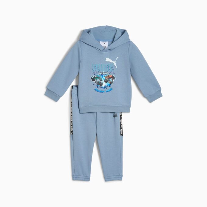 Zestaw dla maluchów PUMA x HOT WHEELS™ MONSTER TRUCKS: bluza i spodnie dresowe Zestaw dla maluchów PUMA x HOT WHEELS™ MONSTER TRUCKS: bluza i spodnie dresowe